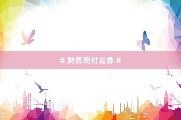 # 财务商讨左券 #